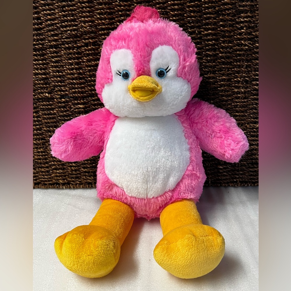 Build-A-Bear Workshop Pinky the Penguin Plush Stuffed Animal BAB Retired 2013